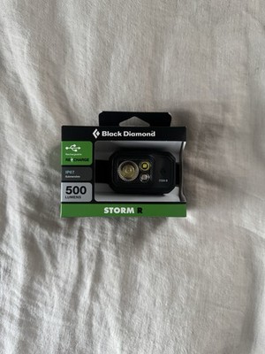 Black Diamond Storm-R 500 Lumens LED Headlamp Black Brand New