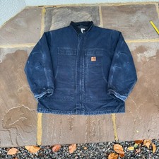 Vintage 90 s 2000 s C26 MOT Navy Carhartt Artic Detroit jacket Workwear