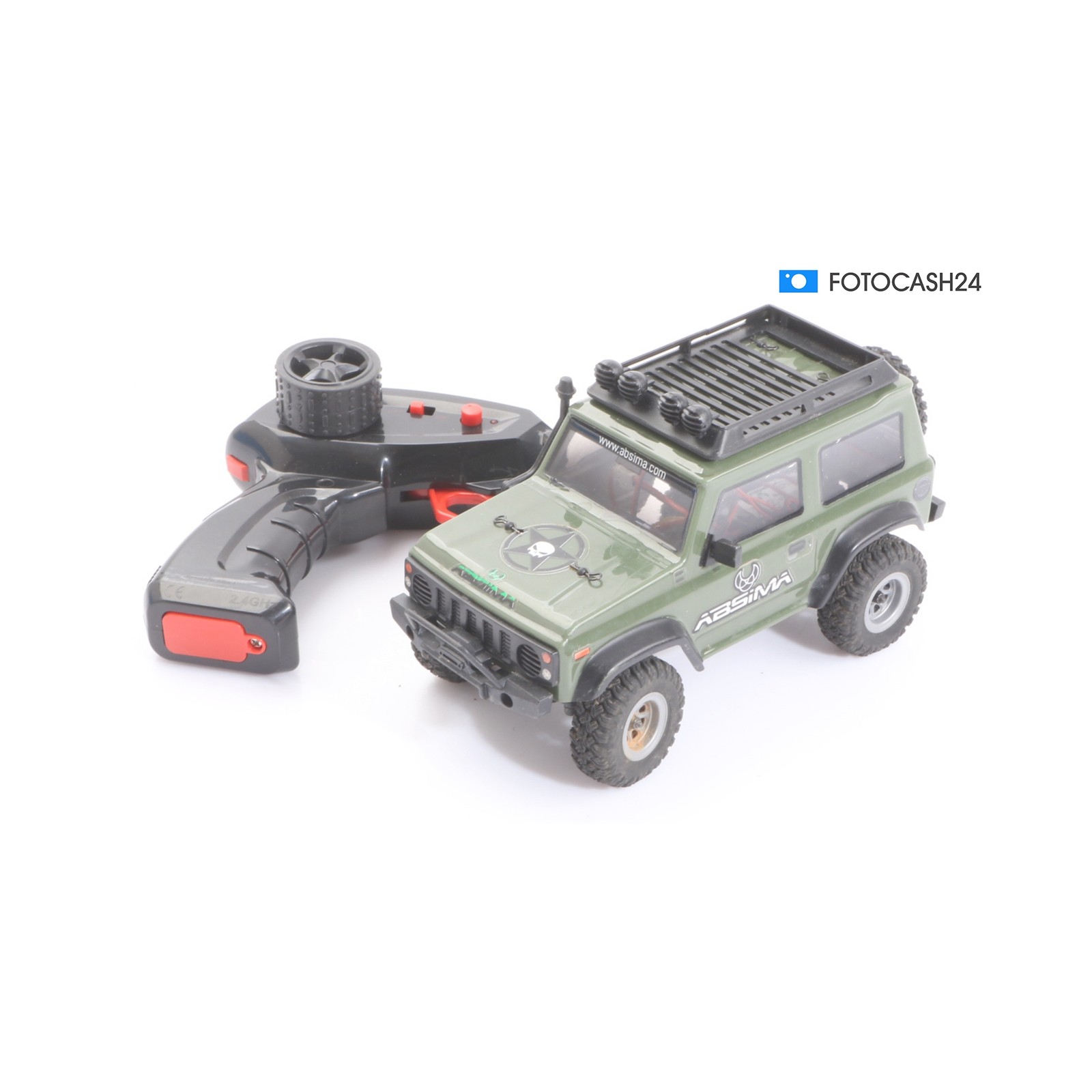 Carrera 1:24 Micro Crawler Jimny-Green 4Wd Rtr + Defect (285827)