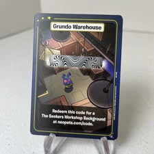 Neopets TCG Grundo's Warehouse CODE - The Seekers Workshop Background