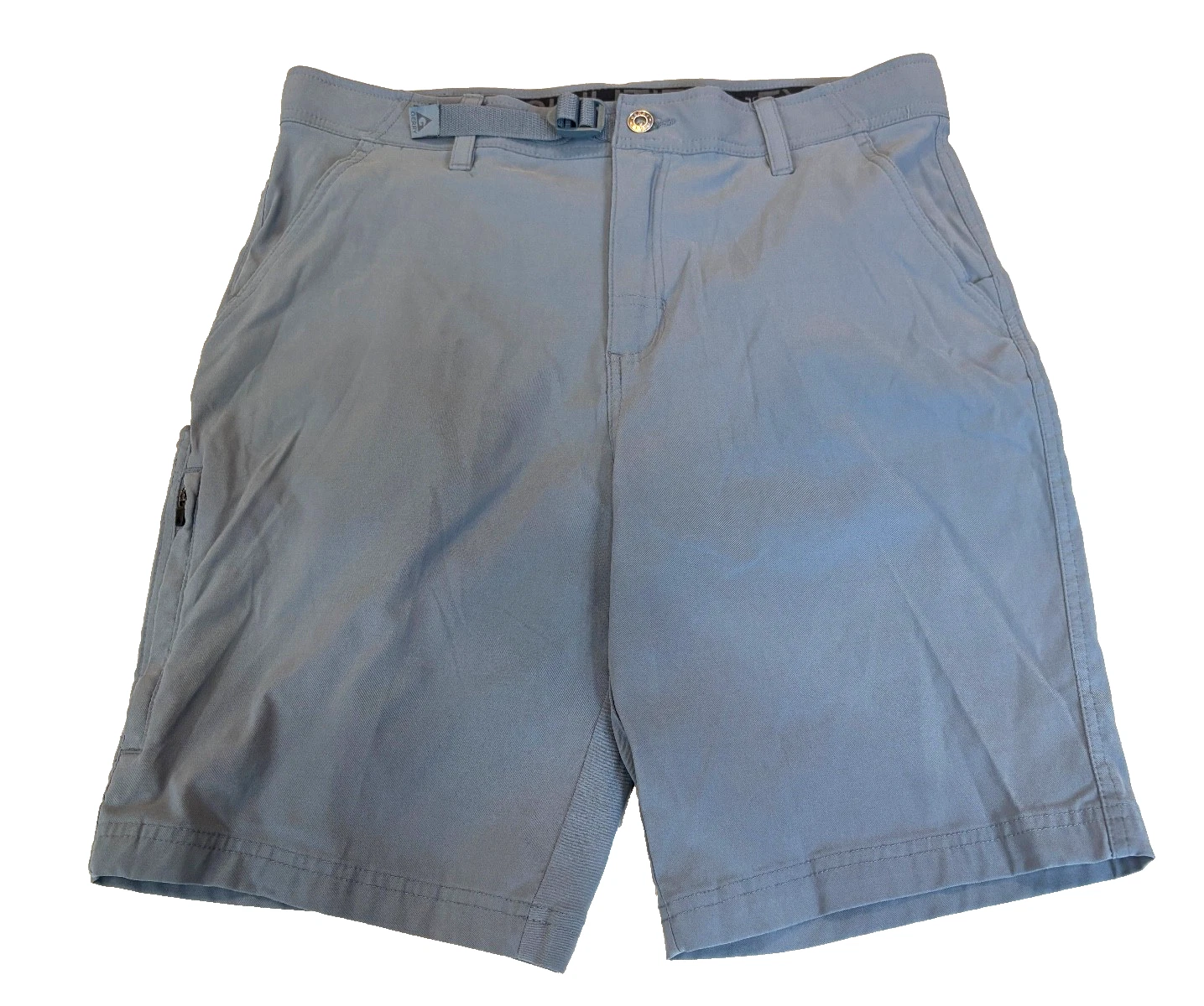 Gerry Shorts Mens 34" Waist 9" Inseam 12" Front Rise Gray 96% Nylon 4% Spandex