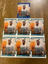 (7) Isaiah Ford RC 2017 Donruss Blue Press Proof Rookie Lot Combined Ship #387