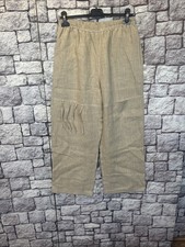 Leinen Pur Schlupf Hose Lagen Look 3840 Grobes Natur Leinen,Zep Zep,24c105