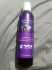 Mable Holistics - Sensual Berry Soothing Massage Oil - 8 Fl. Oz. - Flavored READ