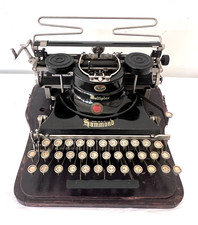 Hammond Multiplex Manual Typewriter & Original Oak Case thumbnail