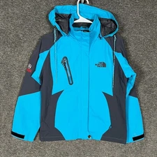 The North Face Summit Series Hyvent DT Jacket Womens Medium Blue Gray