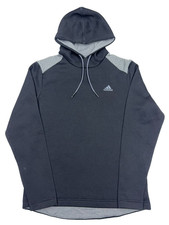 Adidas Men's Pullover Hoodie Golf Tech Black Gray - Size Medium