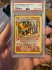 PSA 1 PR 2000 Gym Challenge Blaine's Charizard 2/132 Holo Foil Pokemon Unlimited