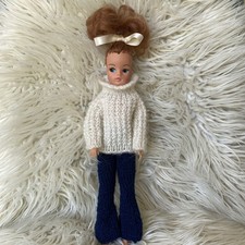 Vintage Redhead Auburn Sindy Doll 2 Gen 1077 033055x Rooted Eyelashes (J)