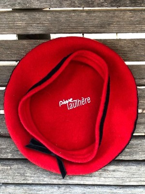 Vintage Pierre Laulhere French Red Beret Laulhere-France  main image 3