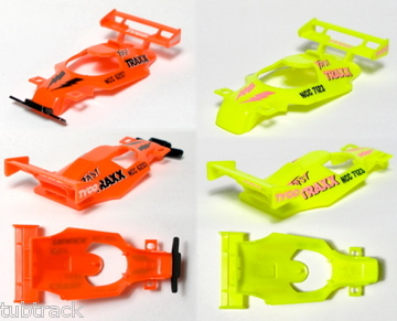 1992 TYCO FAST TRAXX TEST SHOT Factory Slot Car Bodies Pre-Production DecoMaster