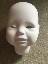 Porcelain Doll Head marked Prestige Dolls By CK Lloyd Original Mark Handmade New