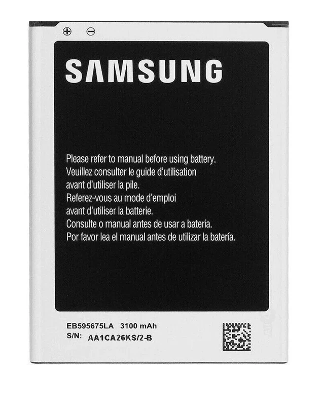 BATERÍA NUEVA OEM SAMSUNG GALAXY NOTE 2 II i317 T889 i605 R950 L900 EB595675LZ/LA Foto 3 de 3
