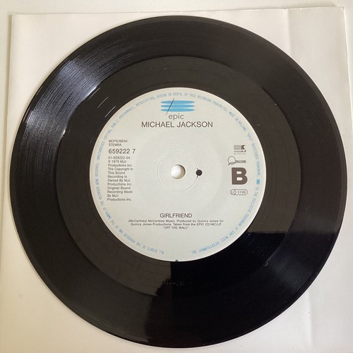 Michael Jackson, will you be there 7” 45 SINGLE VINYL poster sleeve, tested NM 1 - Bild 3 von 5