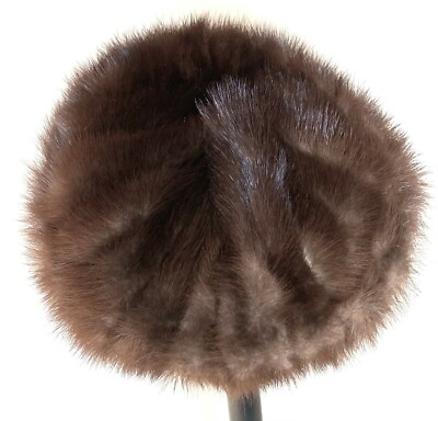 VINTAGE (50s/60s)DESIGNER MARCHE BROWN, GENUINE MINK FUR  display picture 2