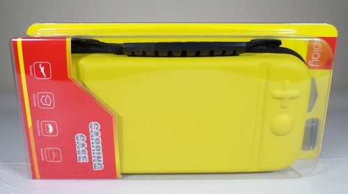 Switch Lite Carrying Case Yellow EVA & Cloth Summer Travel / Storage iplay