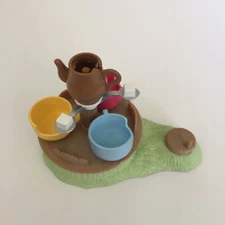 CALICO CRITTERS Sylvanian Families Baby Playground TEA CUP RIDE - Damaged