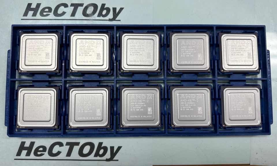 AMD K6 2 500 MHz AFX CPU K6 II - Image 3 of 3