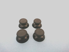 4 PLAYSTATION 4 PS4 THUMB STICKS ANALOG STICKS "BRAND NEW" Black Joysticks