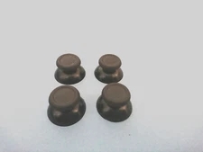 4 PLAYSTATION 4 PS4 THUMB STICKS ANALOG STICKS "BRAND NEW" Black Joysticks