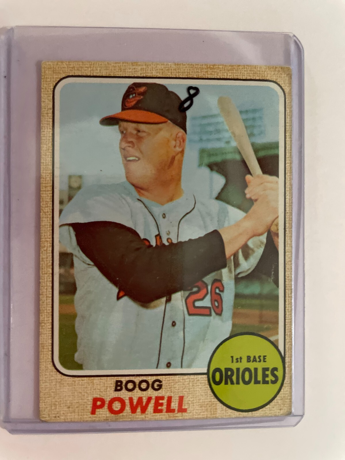 1968 TOPPS # 381 BOOG POWELL | eBay