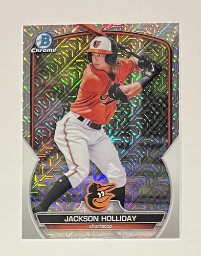 Jackson Holliday 2023 Bowman Chrome MOJO Refractor Mega Box Prospects #BCP-20💥