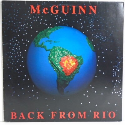 ROGER MCGUINN BACK FROM RIO BRAZIL FIRST PRESS LP 1991 THE BYRDS