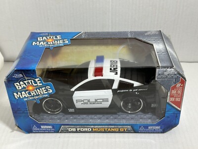 JADA BATTLE MACHINES 2006 FORD MUSTANG GT POLICE 1:24 DIECAST