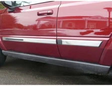 Stick-on Stainless Steel Insert 4 Pc For 2006-2010 Jeep Commander