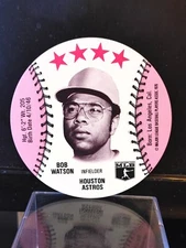 Bob Watson 1976 Isaly's / Sweet William Family Restaurants MSA Disc - Houston