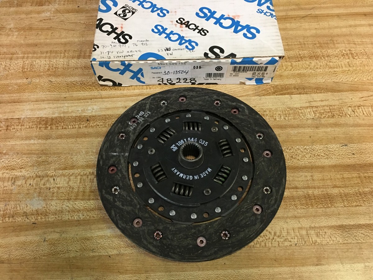 Sachs Clutch Disc 1861544035 025141031H Porsche Volkswagen VW 70 