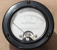 Vtg General Electric Decibels 100-0 USA Made Model 8DW41