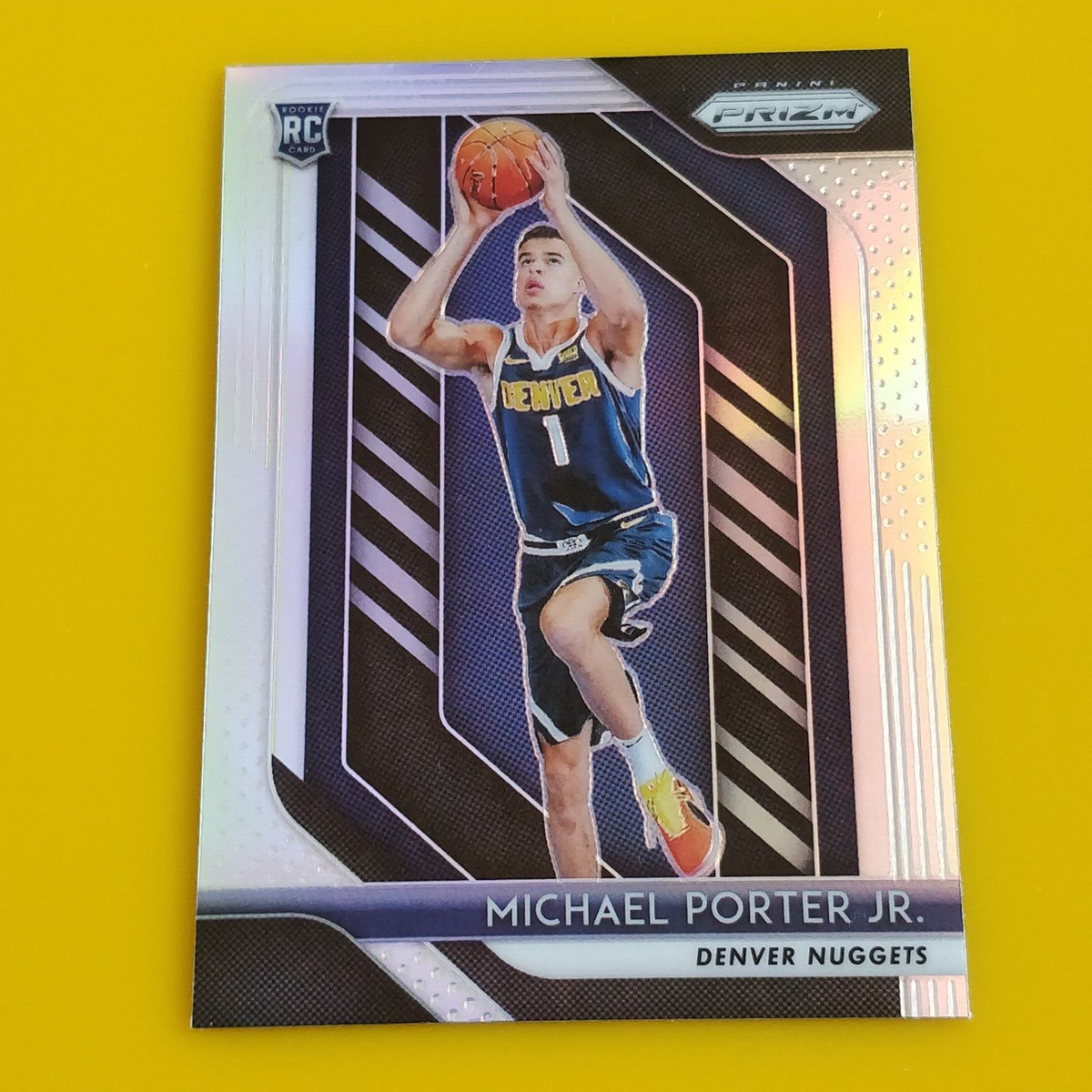 2018-19 Prizm Michael Porter Jr Silver Prizm Rookie RC #32