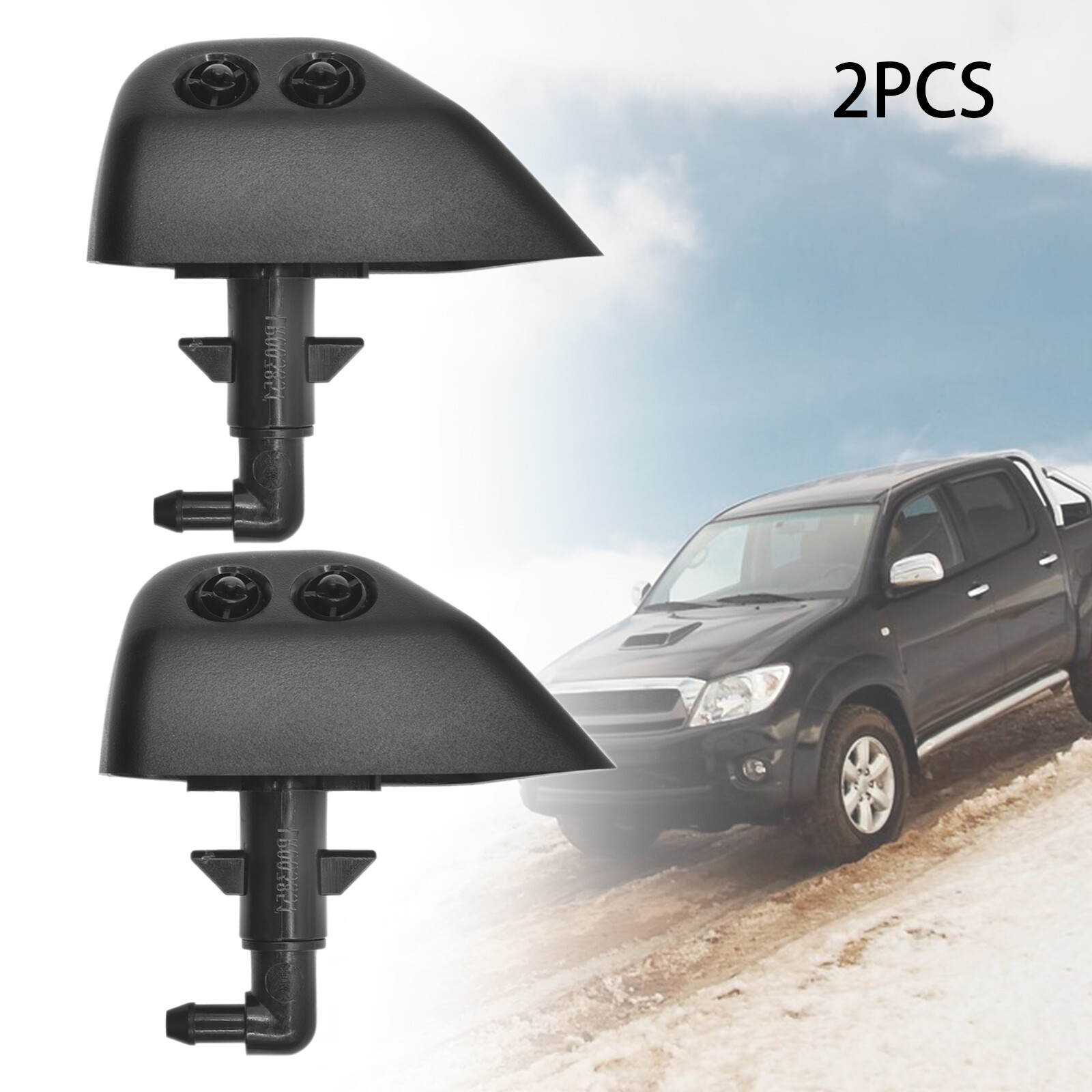 For Freelander 2 20062014 Left Right Headlight Cleaning Washer Jet