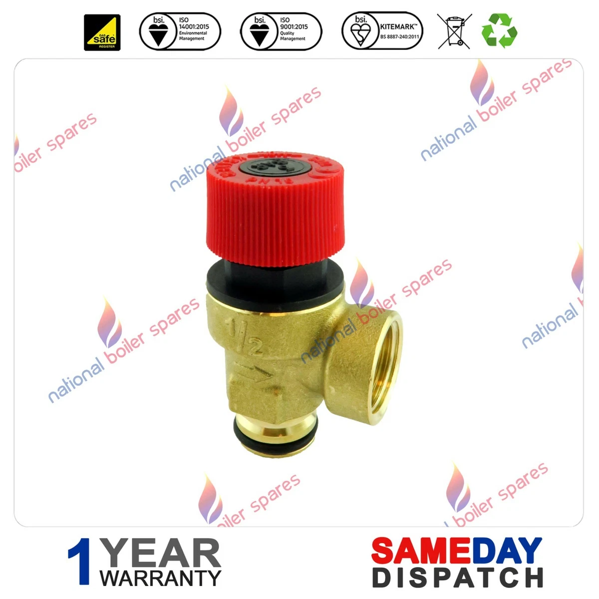 MAIN COMBI 25 ECO ELITE u0026amp; 30 ECO ELITE BOILER PRESSURE RELIEF VALVE PRV  248056 | eBay