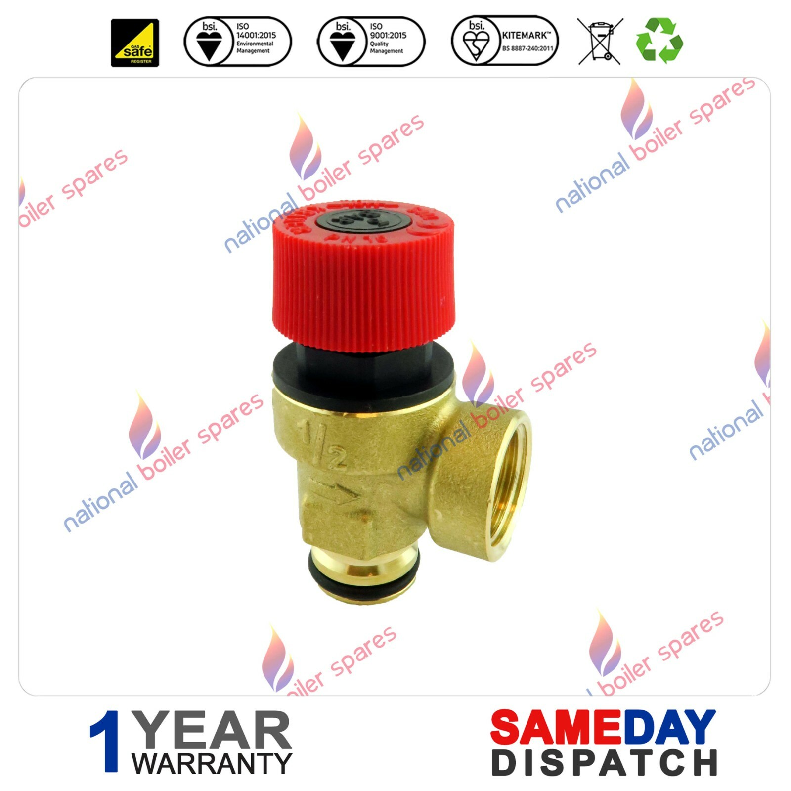 MAIN COMBI 25 ECO ELITE u0026amp; 30 ECO ELITE BOILER PRESSURE RELIEF VALVE PRV  248056 | eBay