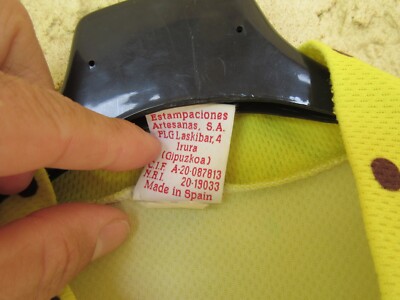 Maillot Cycliste Vintage ONCE LOOK 1997 – JALABERT – Etxe-Ondo – Taille XXL