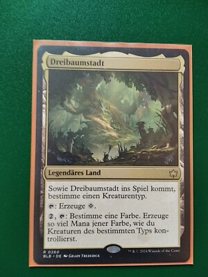 Dreibaumstadt / Three Tree City (MTG deutsch)
