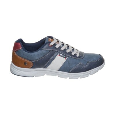 Lico Newsport Herrenschuhe, Sneakers, Schnürschuhe Blau Beige Rot Gr 45