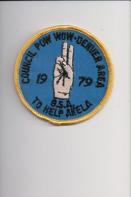 1979 Denver Area Council Pow Wow patch