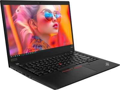 ThinkPad T490s Laptop, Intel Core i5-8365U, 8GB RAM, 256GB SSD, Windows 10 Pr...