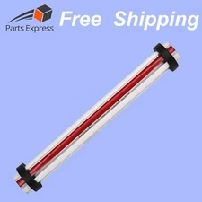 10" L x 5/8" OD Red Line Boiler Sight Gauge Glass F/ High-Pressure Steam Service
