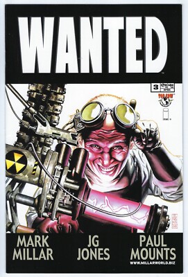 Image Comics WANTED #3 first printing