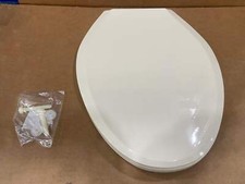 AMERICAN STANDARD 5261A05AS.021 ELONGATED TOILET SEAT WITH LID, BONE 207624