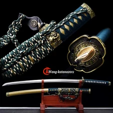 Handmade Tachi 1095 Carbon Steel Sharp Functional Japanese Samurai Katana Sword