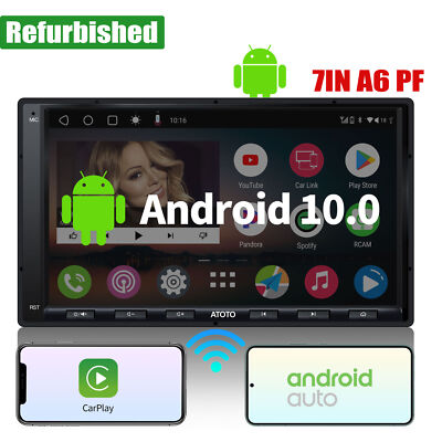 ATOTO A6 PF 7'' Doppel DIN Android Autoradio GPS Navi KabellosCarPlay ChatGPT-AI