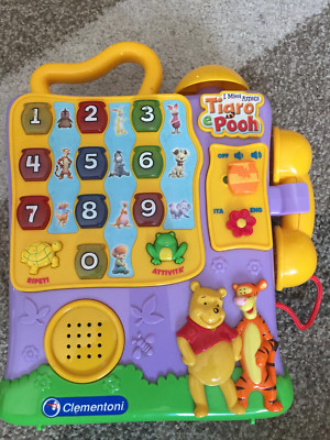 Clementoni -Tigro e Pooh -sprechen - Lerncomputer - Italian und Englisch