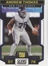 2023 Score #236 Andrew Thomas New York Giants