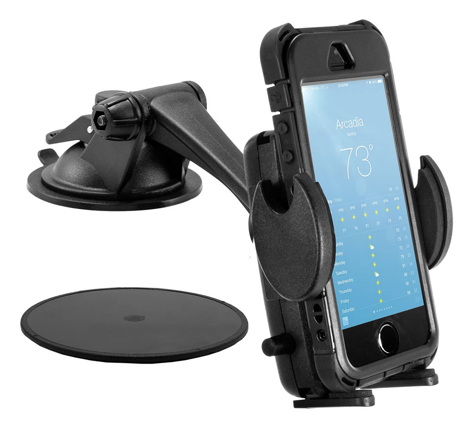 Arkon SM479 Sticky Suction Cup Windshield and Dash Mount for Smartphones - Image 2 of 3
