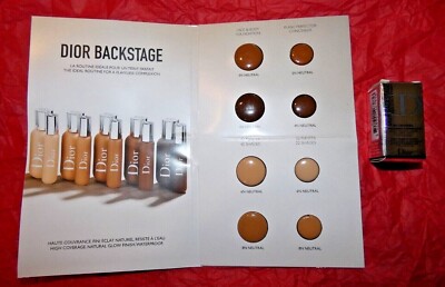 NEW DIOR Backstage Face & Body Primer #001 Universal + Bonus Concealer Samples